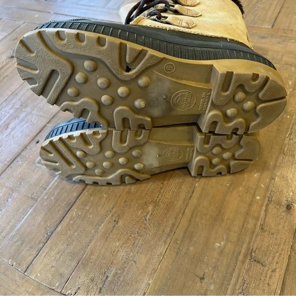 Sorel Badger Waterproof Winter Boots Women’s 6  Faux Fur Leather Rubber USA Made - Picture 10 of 11